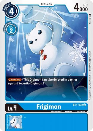 Frigimon (BT1-032) - Release Special Booster 1.0