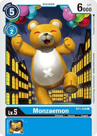 Monzaemon (BT1-038) - Release Special Booster 1.0