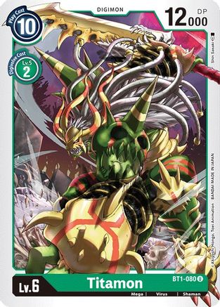 Titamon (BT1-080) - Release Special Booster 1.0
