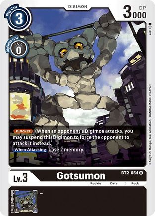 Gotsumon (BT2-054) - Release Special Booster 1.0