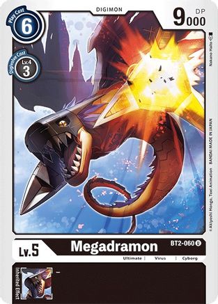Megadramon (BT2-060) - Release Special Booster 1.0