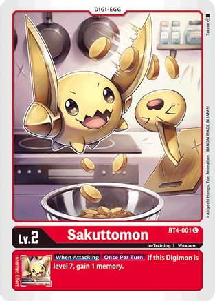 Sakuttomon (BT4-001) - Great Legend