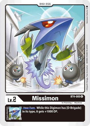Missimon (BT4-005) - Great Legend