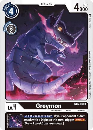 Greymon (ST5-06) - Starter Deck 05: Machine Black