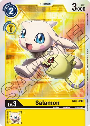 Salamon - ST3-02 (Event Pack 1) (ST3-02) - Starter Deck 03: Heaven's Yellow Foil