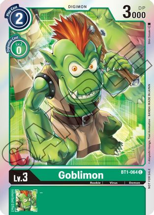 Goblimon - BT1-064 (Event Pack 1) (BT1-064) - Release Special Booster 1.0 Foil