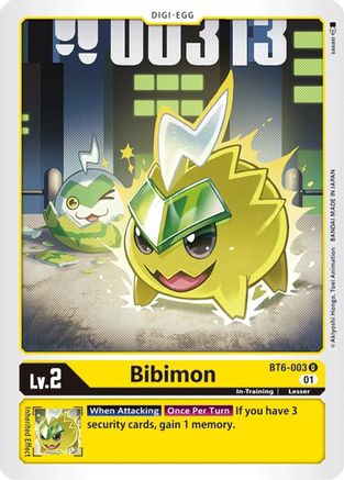 Bibimon (BT6-003) - Double Diamond