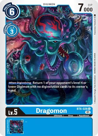 Dragomon (BT6-026) - Double Diamond