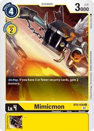 Mimicmon (BT6-036) - Double Diamond