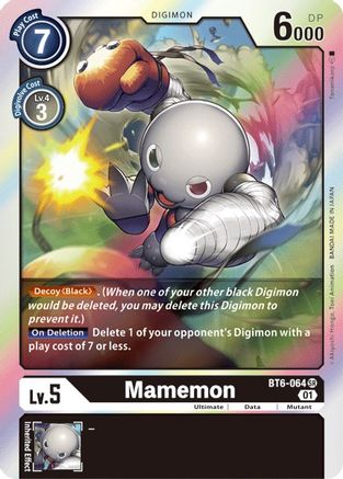 Mamemon (BT6-064) - Double Diamond Foil