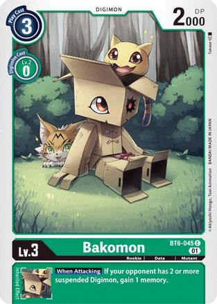 Bakomon (BT6-045) - Double Diamond