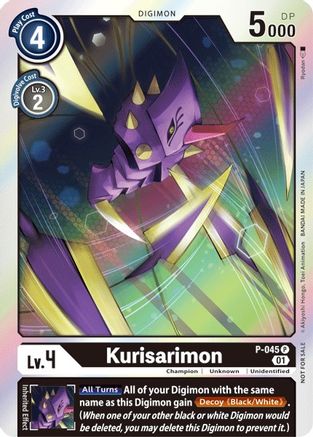 Kurisarimon (P-045) - Digimon Promotion Cards Foil