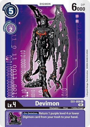 Devimon (EX1-058) - Classic Collection