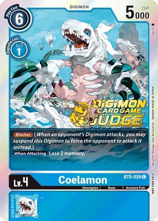 Coelamon (Judge Pack 1) (BT5-026) - Battle of Omni Foil