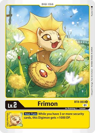 Frimon (BT8-003) - New Awakening