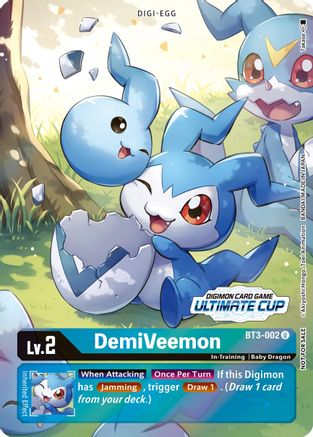 DemiVeemon - BT3-002 (Ultimate Cup 2022) (BT3-002) - Release Special Booster 1.0 Foil