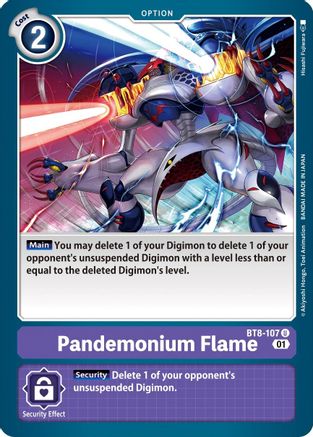 Pandemonium Flame (BT8-107) - New Awakening