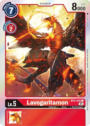 Lavogaritamon (ST-11 Special Entry Pack) (BT2-016) - Release Special Booster 1.0 Foil