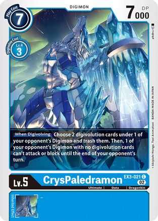 CrysPaledramon (EX3-021) - Draconic Roar