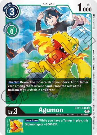 Agumon (BT11-046) - Dimensional Phase