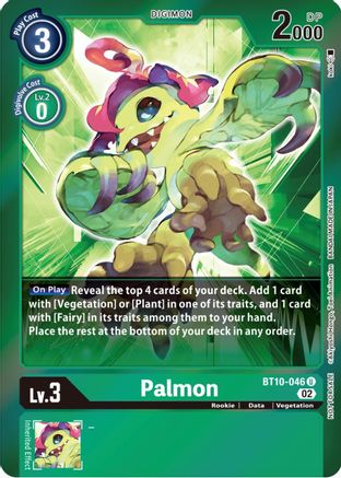 Palmon (Event Pack 4) (BT10-046) - Xros Encounter Foil