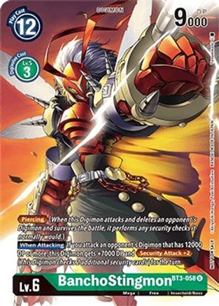 BanchoStingmon (Across Time Pre-Release) (BT3-058) - Release Special Booster 1.5
