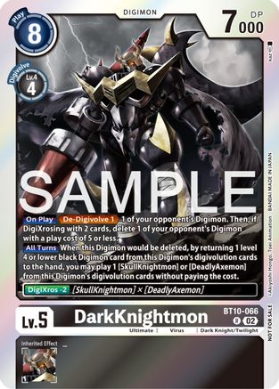 DarkKnightmon (Event Pack 6) (BT10-066) - Xros Encounter Foil