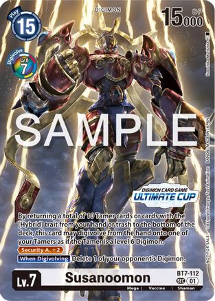 Susanoomon (Ultimate Cup 2024 Borderless) (BT7-112) - Next Adventure Foil