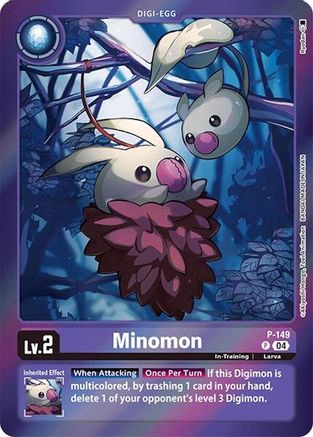 Minomon (Reprint) (P-149) - Special Limited Set Foil