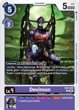 Devimon (EX8-059) - Chain of Liberation