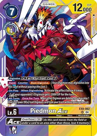 Piedmon ACE (EX8-062) - Chain of Liberation Foil