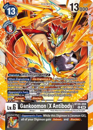 Gankoomon (X Antibody) (BT20-059) - Release Special Booster 2.5 Foil