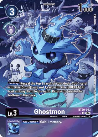Ghostmon (Alternate Art) (BT20-063) - Release Special Booster 2.5 Foil