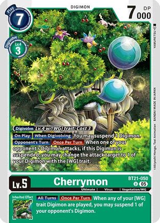 Cherrymon (BT21-050) - World Convergence