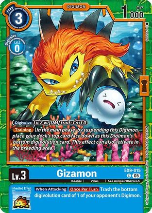 Gizamon (EX9-015) - Versus Monsters