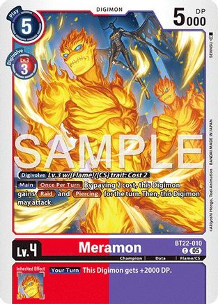 Meramon (BT22-010) - Cyber Eden