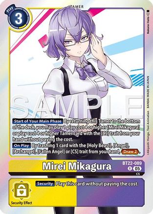 Mirei Mikagura (BT22-089) - Cyber Eden Foil