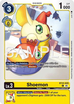 Shoemon (BT22-029) - Cyber Eden