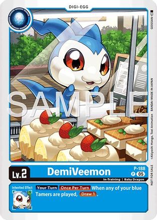 DemiVeemon (Store Tournament 2025 Vol.3 Participation Pack) (P-188) - Digimon Promotion Cards