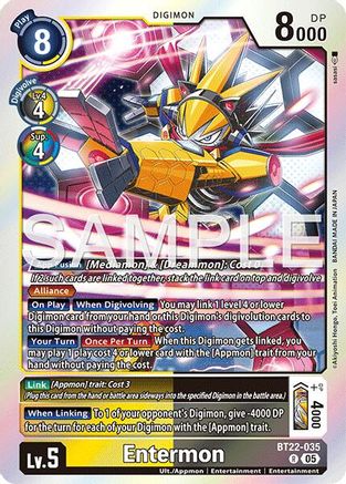 Entermon (BT22-035) - Cyber Eden Foil