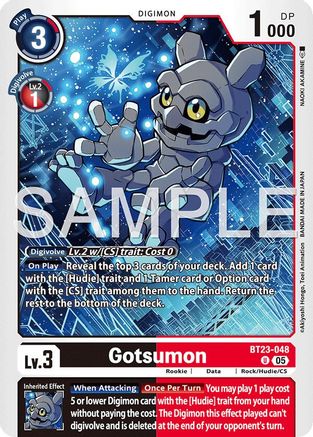 Gotsumon (BT23-048) - Hackers' Slumber