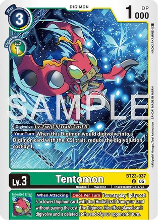 Tentomon (BT23-037) - Hackers' Slumber