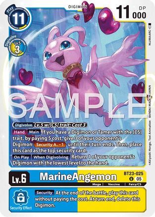Marine Angemon (BT23-025) - Hackers' Slumber