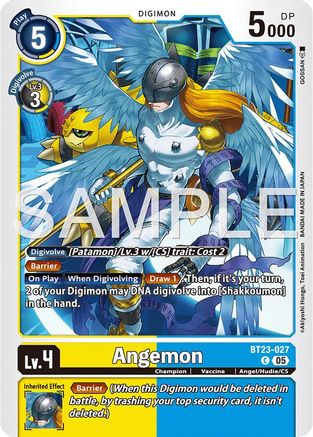 Angemon (BT23-027) - Hackers' Slumber