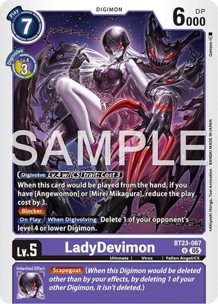 LadyDevimon (BT23-067) - Hackers' Slumber