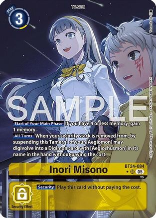 Inori Misono (Alternate Art) (BT24-084) - Time Stranger Foil