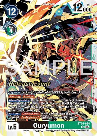 Ouryumon (BT24-064) - Time Stranger Release Event Cards