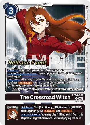 The Crossroad Witch (BT24-086) - Time Stranger Release Event Cards