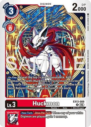 Huckmon (EX13-009) - Chivalrous XIII Foil