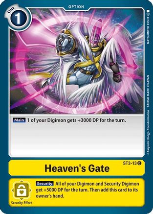 Heaven's Gate (ST3-13) - Starter Deck 03: Heaven's Yellow